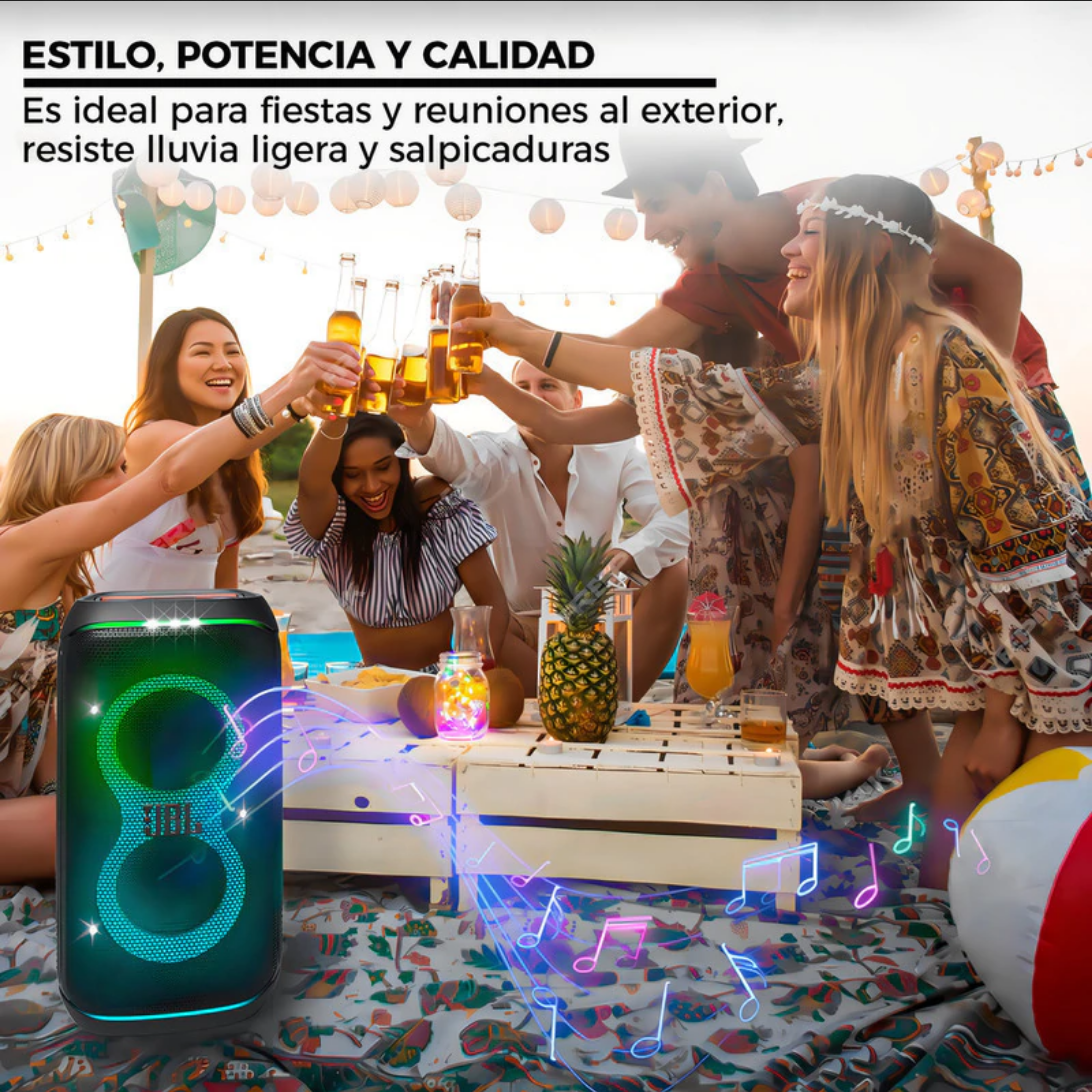 Parlante Jbl Partybox Club 120 Portatil Bluetooth Waterproof Negro