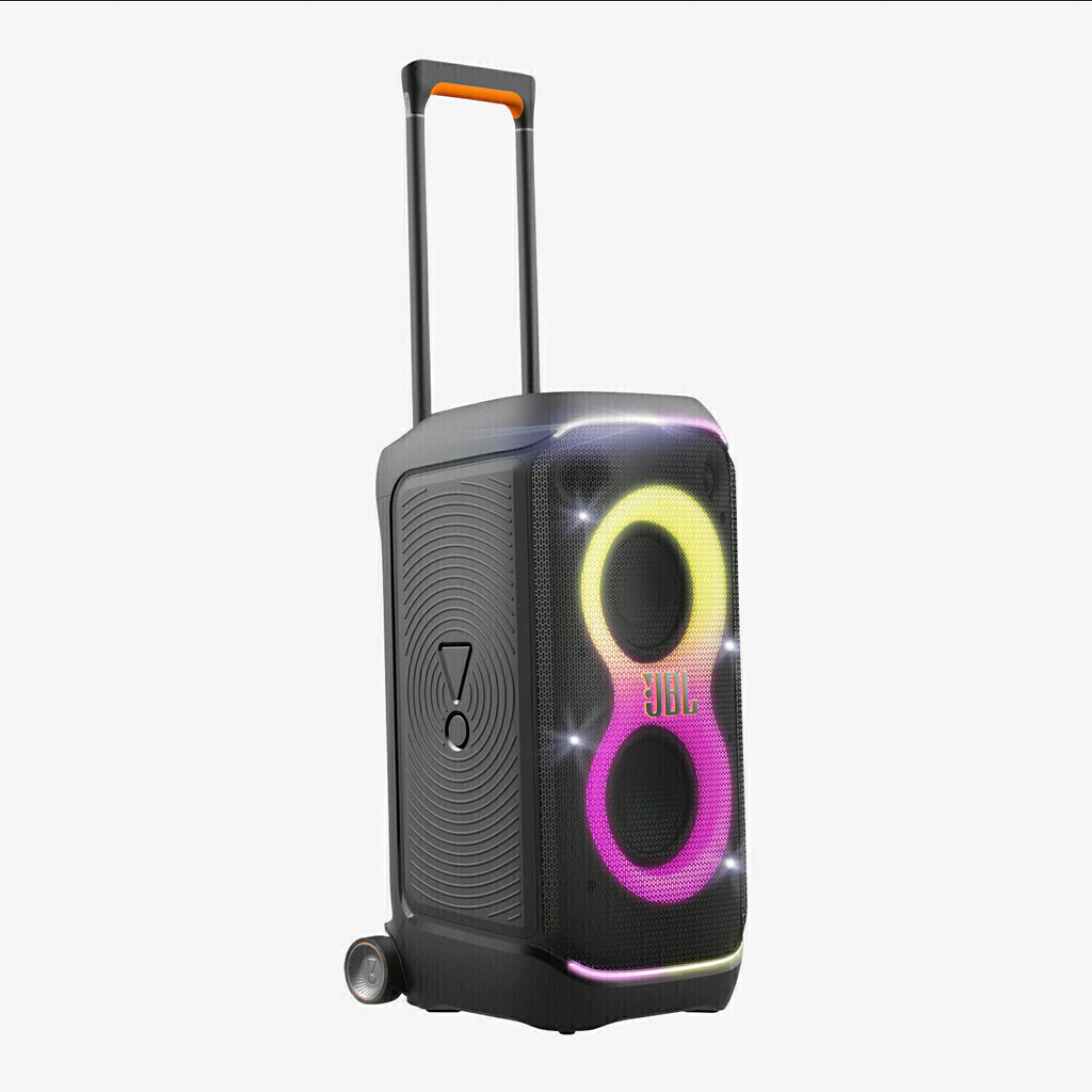 JBL PartyBox Stage 320 - Altavoz inalámbrico portátil 240 W con luces RGB y batería recargable