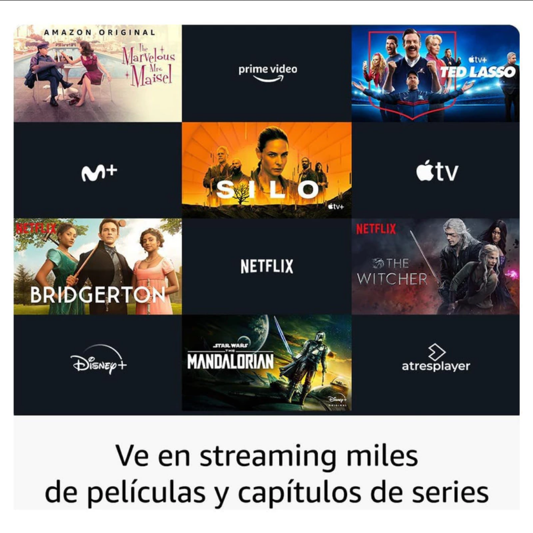 Amazon Fire Tv 4k Max 16gb Hdr Control De Voz Con Alexa Negro