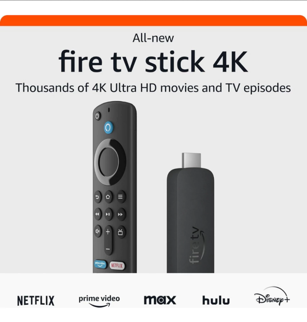 Control Remoto Por Voz Amazon Fire Tv Stick 4k De Segunda Generación Con Alexa