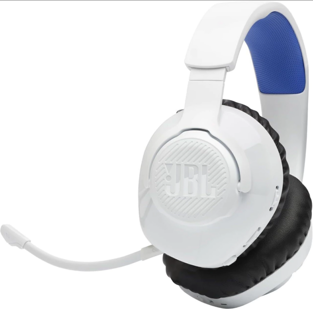 JBL Quantum 360 Audífonos Inalámbricos Gaming para PS5 PS4 PC y Switch Blanco