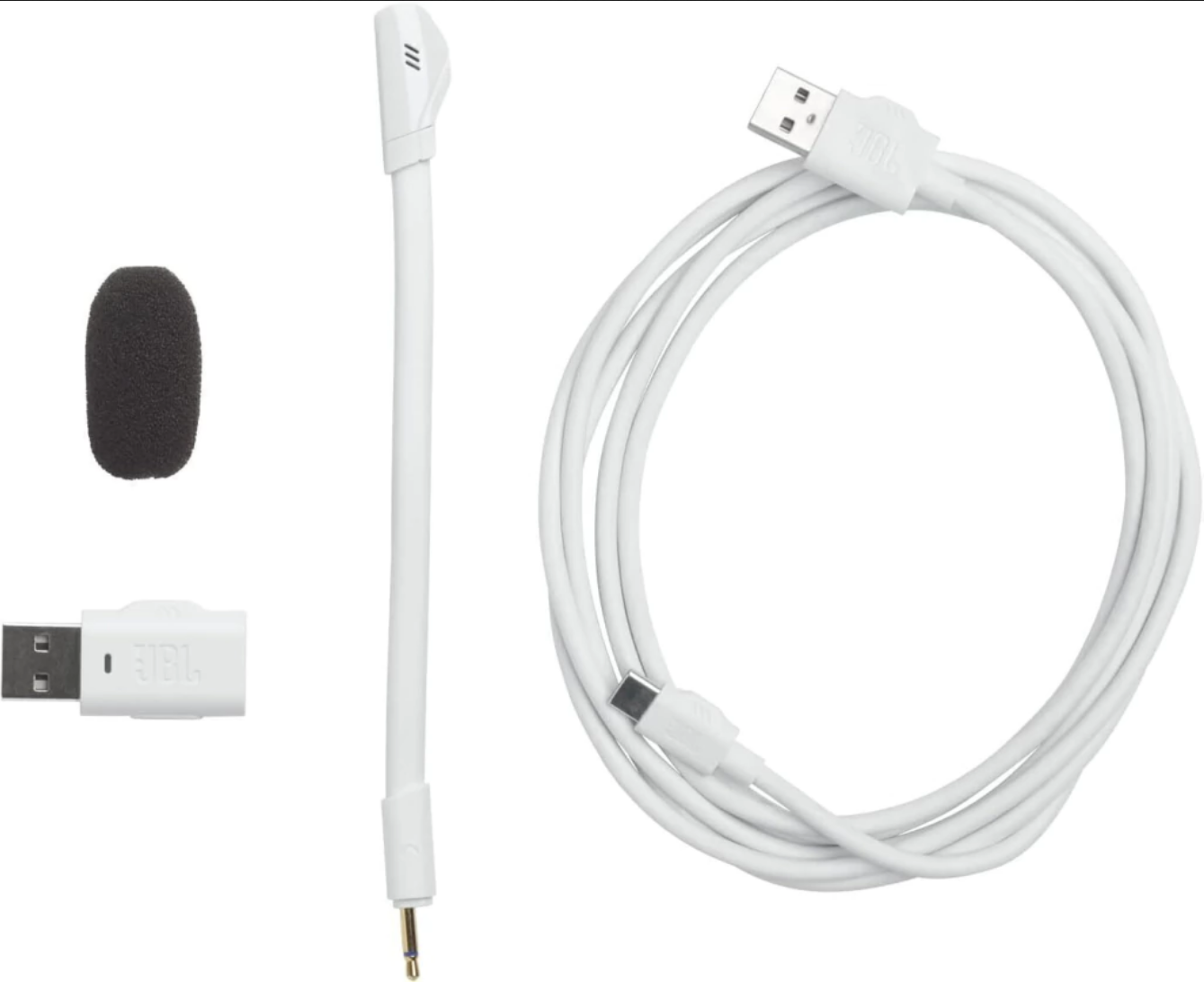 JBL Quantum 360 Audífonos Inalámbricos Gaming para PS5 PS4 PC y Switch Blanco