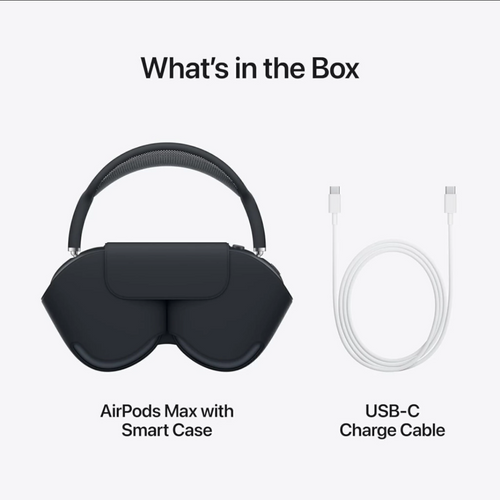 Apple AirPods Max USB-C A3184 Audífonos Premium Over-Ear con Cancelación de Ruido