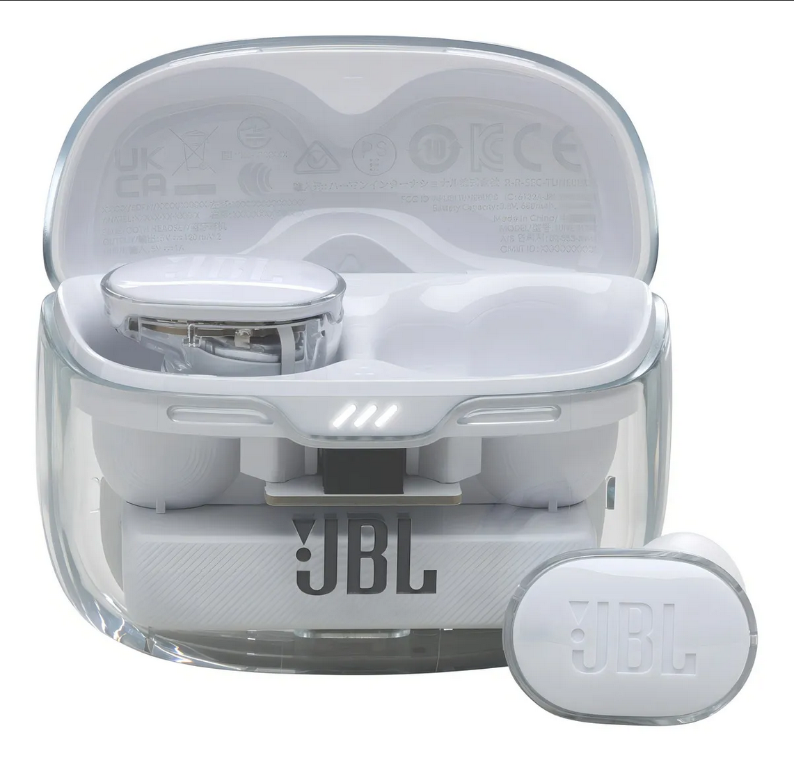 Tune Buds Ghost Edition Bt 5.3 Ip54 Blanco Luz